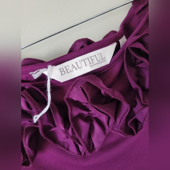 Purple Ruffle Blouse - Picture 12 of 16